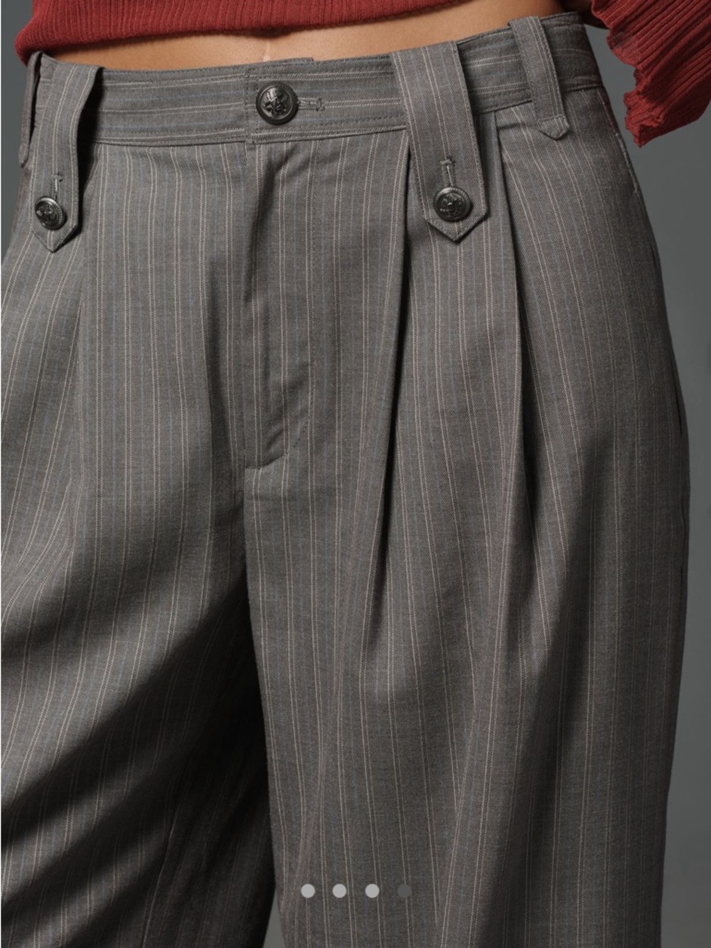 By Anthropologie Wide Leg Trousers - Picture 4 of 5